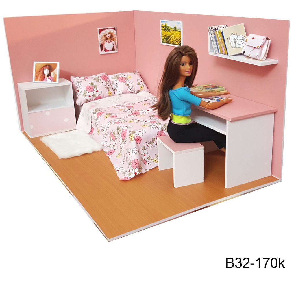 Nhà Búp Bê - Phòng Ngủ Barbie B3