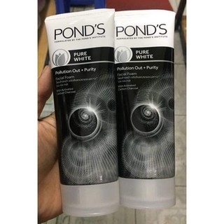 Sữa rửa mặt Pond's Pure White 100g [ ĐEN]