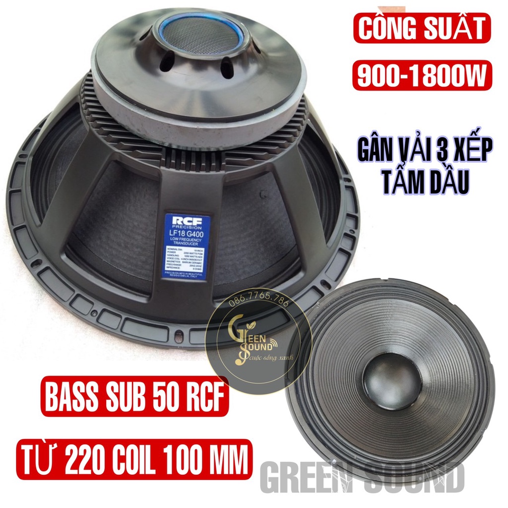 CỦ LOA BASS SUB 50 RCF TỪ 220 CÔN 100 - GIÁ 1 CHIẾC - LOA SUB 5 TẤC