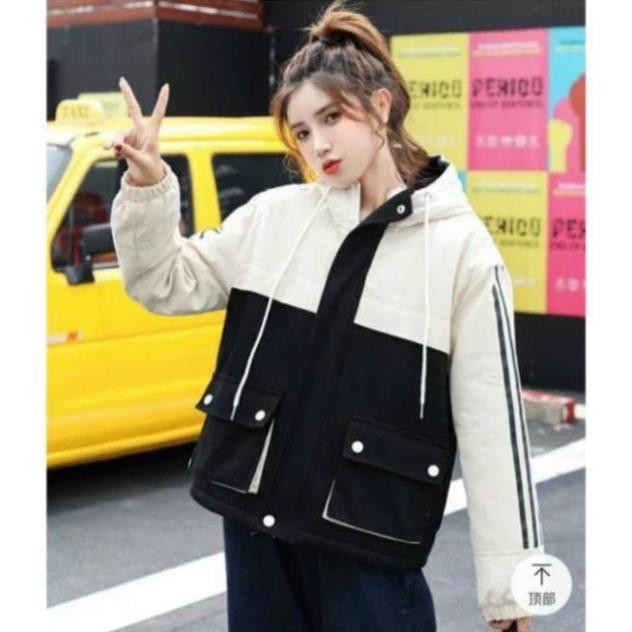 Áo Khoác - Áo Khoác Dù Nữ 2 Lớp Chống Nắng Có Nón BAOER.TPC