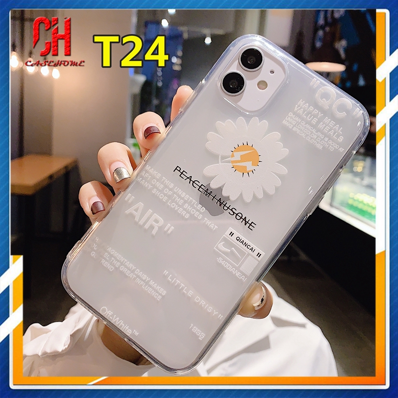 Ốp điện thoại silicon in logo hoa cúc thương hiệu GD cho Realme 5 5i 6 C2 6i C3 7 C11 C12 5S C1 7i C15 C17 6S U1 C3i Narzo 20 PRO 10 10A 20A | BigBuy360 - bigbuy360.vn