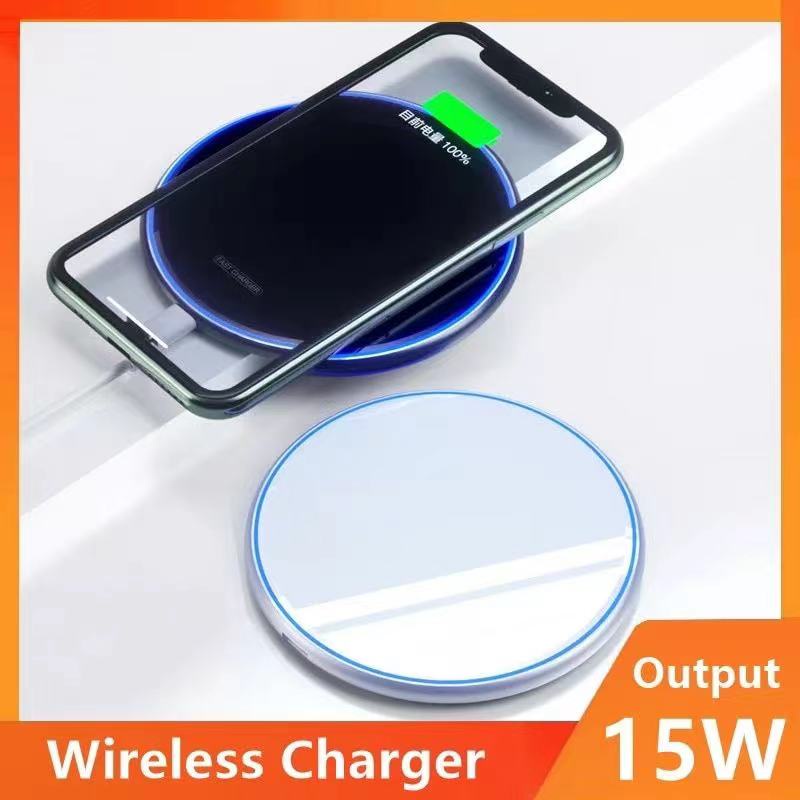 Đế Sạc Nhanh Không Dây 10W 15W Qi Cho Điện Thoại