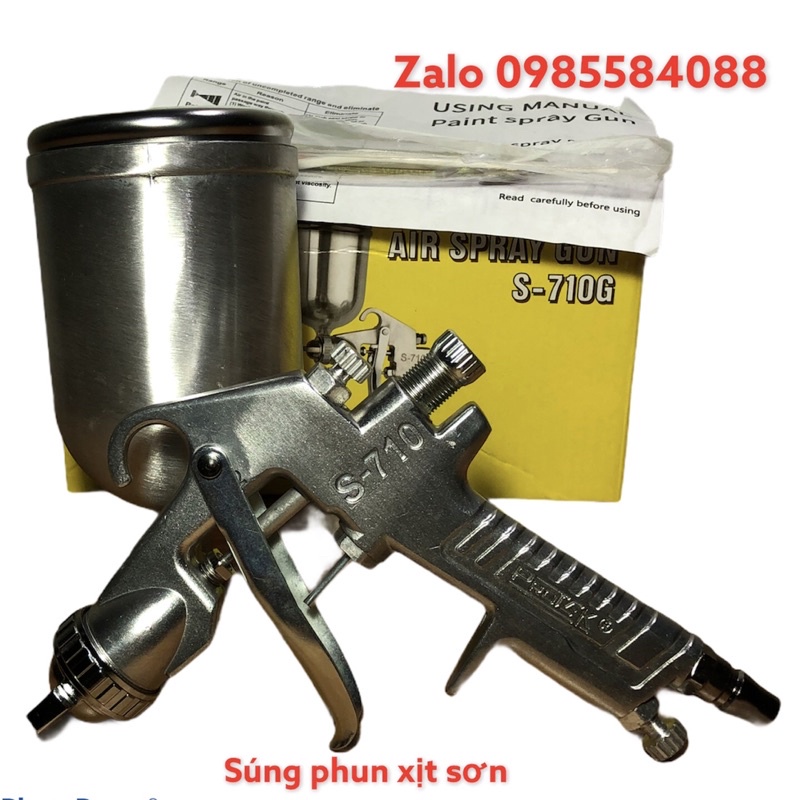 súng phun Sơn Protex S-710G 1,5mm-400cc nhập khẩu Nhật Bản đạt chuẩn ISO9001 chất lượng siêu bền