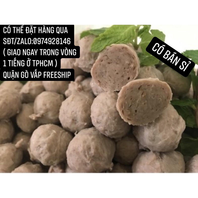 (Giao trong ngày) Bò Viên nhà làm cực ngon hợp với các loại món ăn trong gia đình