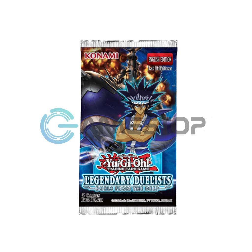 Thẻ bài YuGiOh TCG Legendary Duelist Duels From The Deep Booster Pack LED9 Build Deck phiên bản tiếng Anh YGTCGBP06