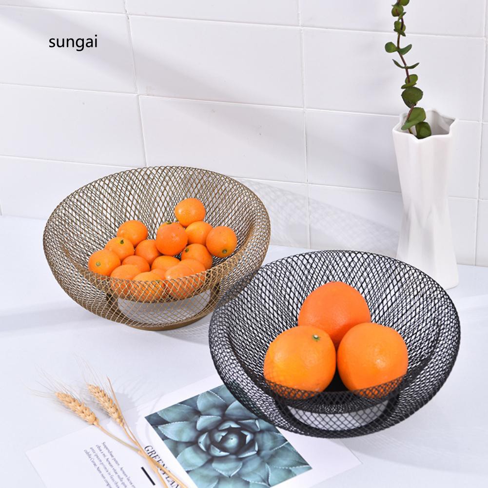 Rổ sắt 2 tầng để trái cây kẹo tiện lợi | BigBuy360 - bigbuy360.vn