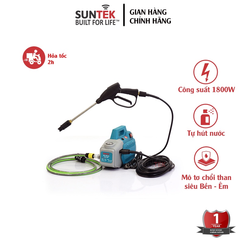 Máy xịt rửa áp lực cao SUNTEK RX1 – 1800W