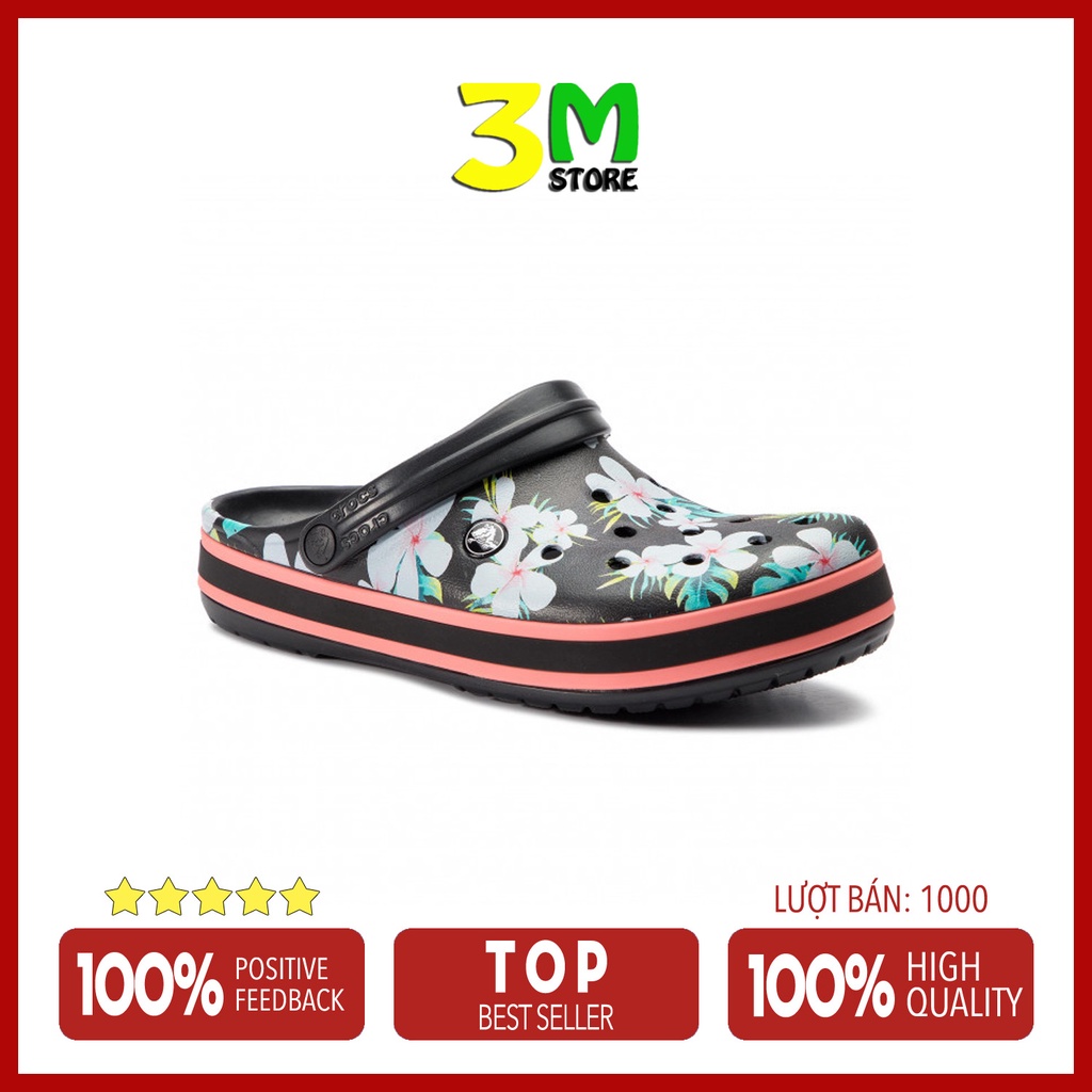 Dép Sục họa tiết, Band Clog Graphic cao cấp đi mùa mưa Đẹp, Êm, Bền Nhẹ Cho Nam Và Nữ Nhiều Màu