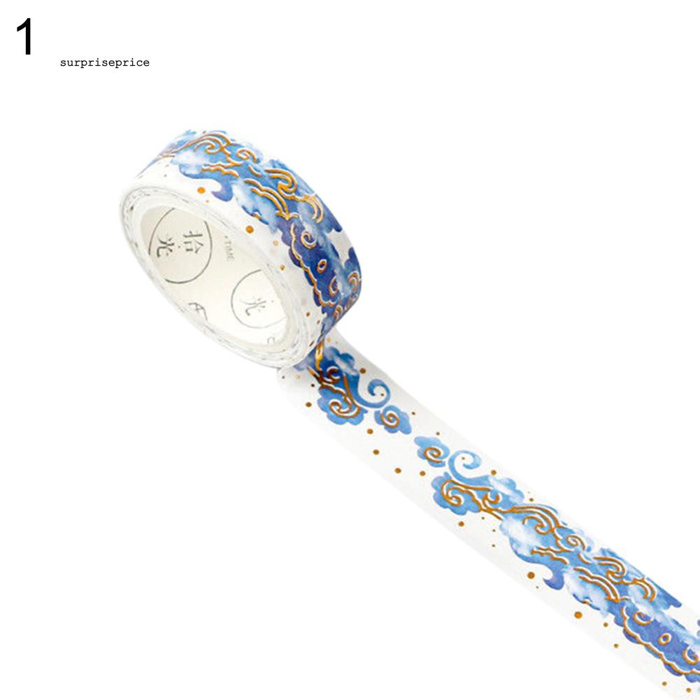 Cuộn giấy lấp lánh trang trí phong cách Trung Hoa