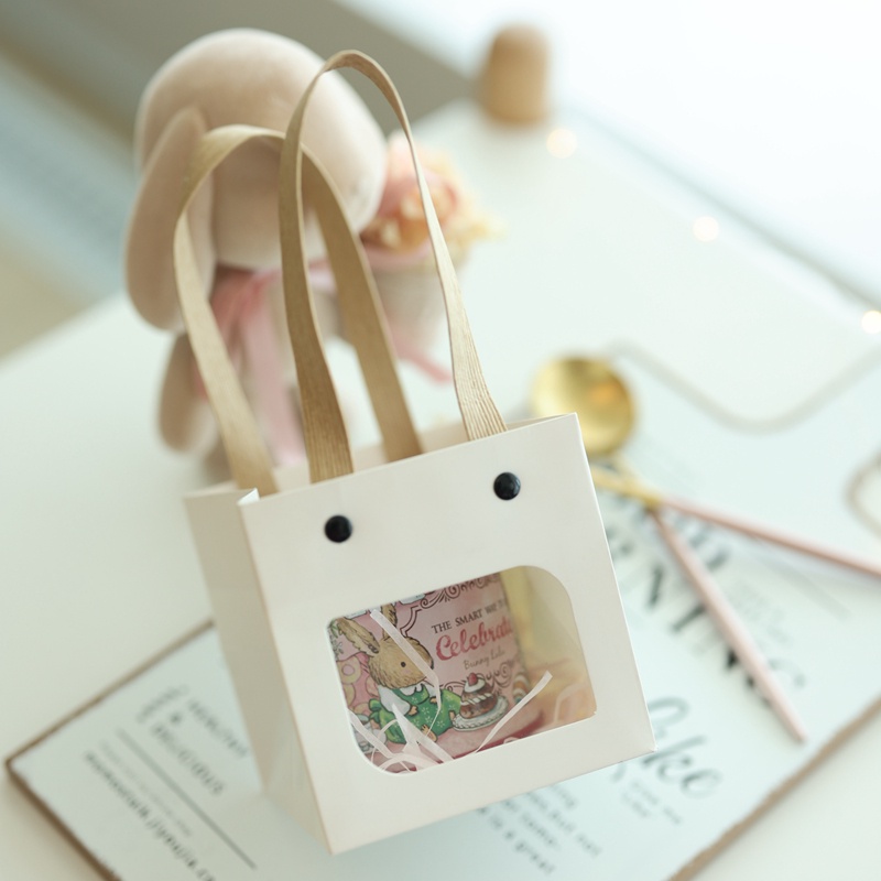 Túi giấy thiết kế đơn giản để đựng quà tặng có tay cầm