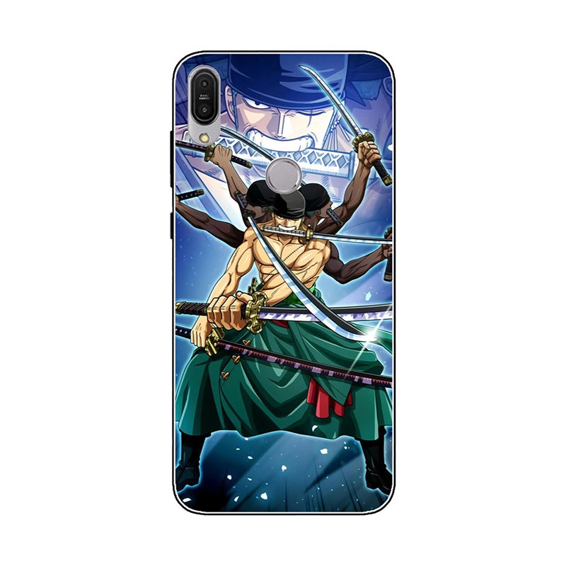 Ốp điện thoại mềm hình hoạt hình Luffy Roronoa Zoro One Piece cho Huawei Ascend P40 Lite E Honor 9C 9 C Huawei Y7P