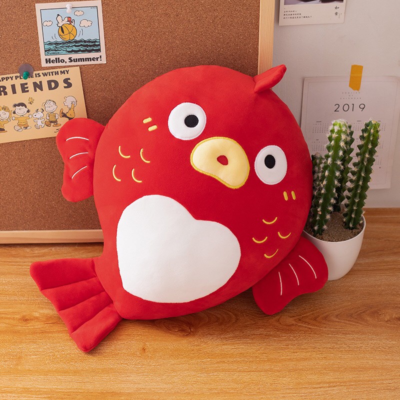 Gấu Bông, Thú Bông Hình Bạch Tuộc, Cua, Tôm, Cá Size 40-45cm DC302