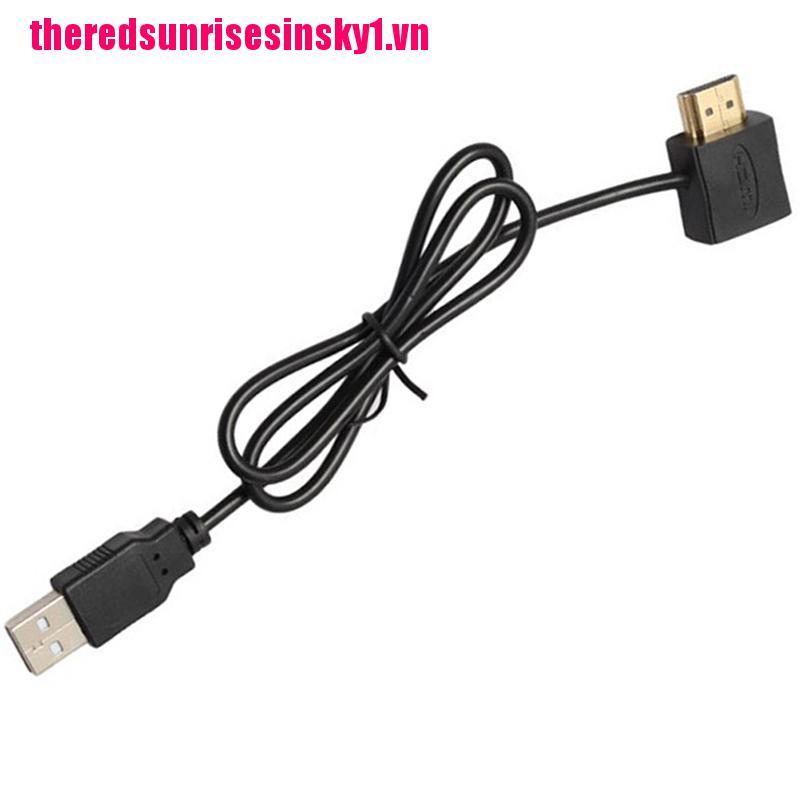 (3C) Giắc Chuyển Đổi Từ Hdmi Male Sang Female Với Cổng Usb