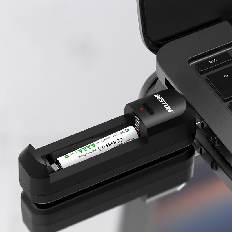 Pin sạc AAAA  kèm Sạc C8018B đầu USB Beston dành cho pin AA/AAA/AAAA