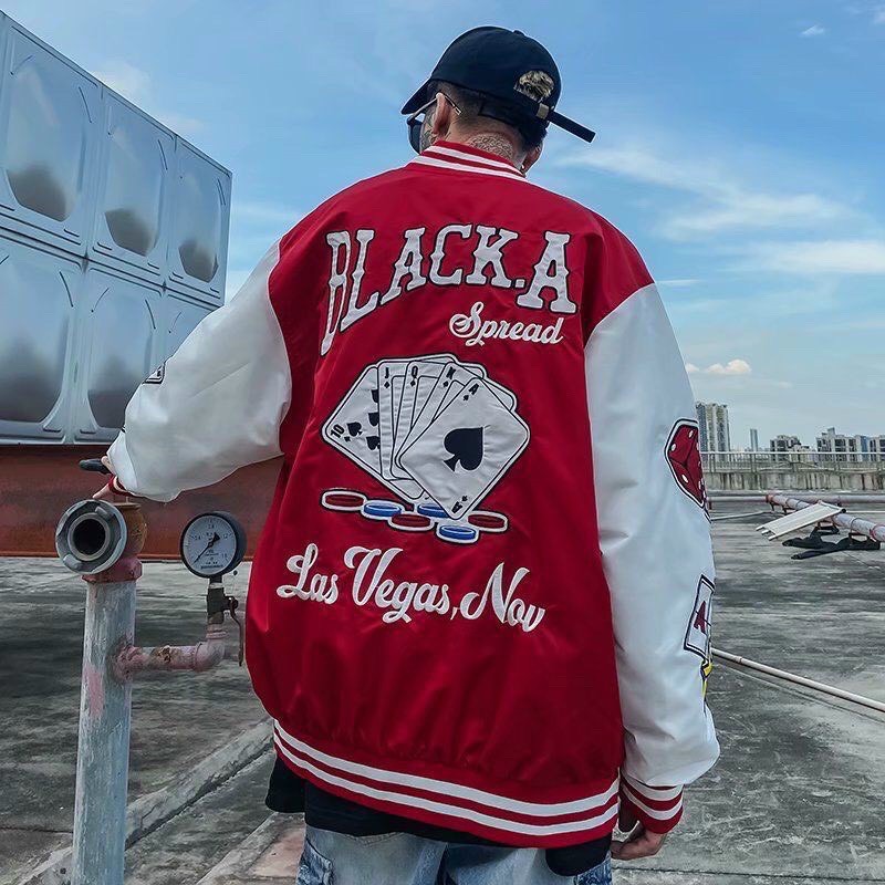 Áo khoác dù bomber in chữ BLACKA siêu ngầu cực chất thời trang hot frend giá rẻCheapShop