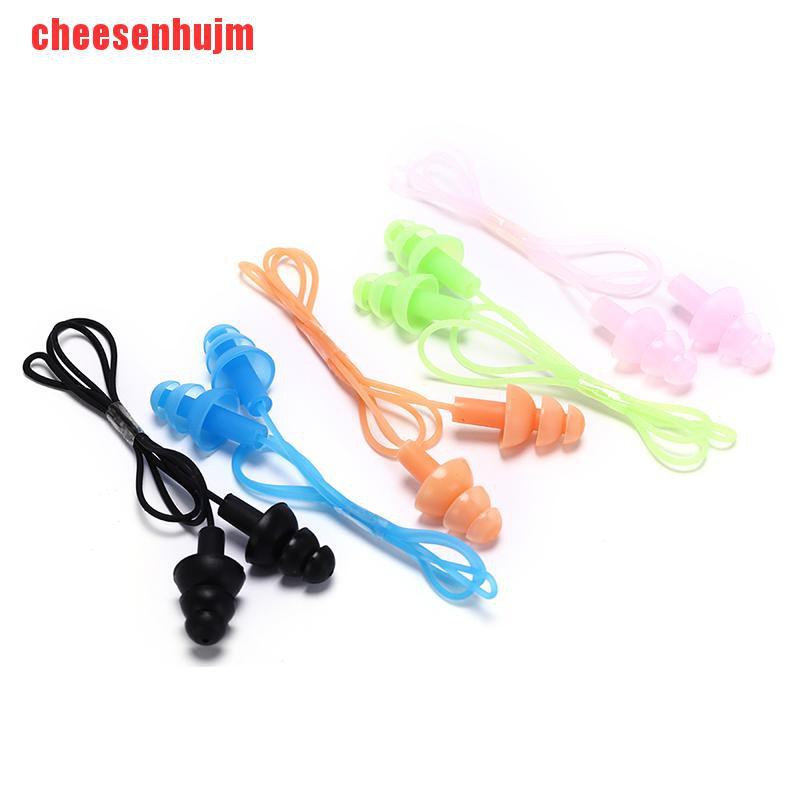 Nút Bịt Tai Bằng Silicone Tiện Dụng Khi Đi Bơi