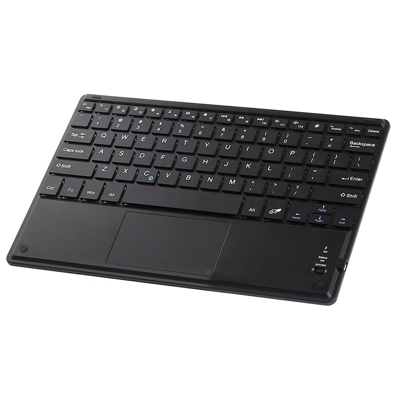 Bàn Phím Qwerty Bluetooth Không Dây 10 &quot;+ Cảm Ứng Cho Windows Android Mac