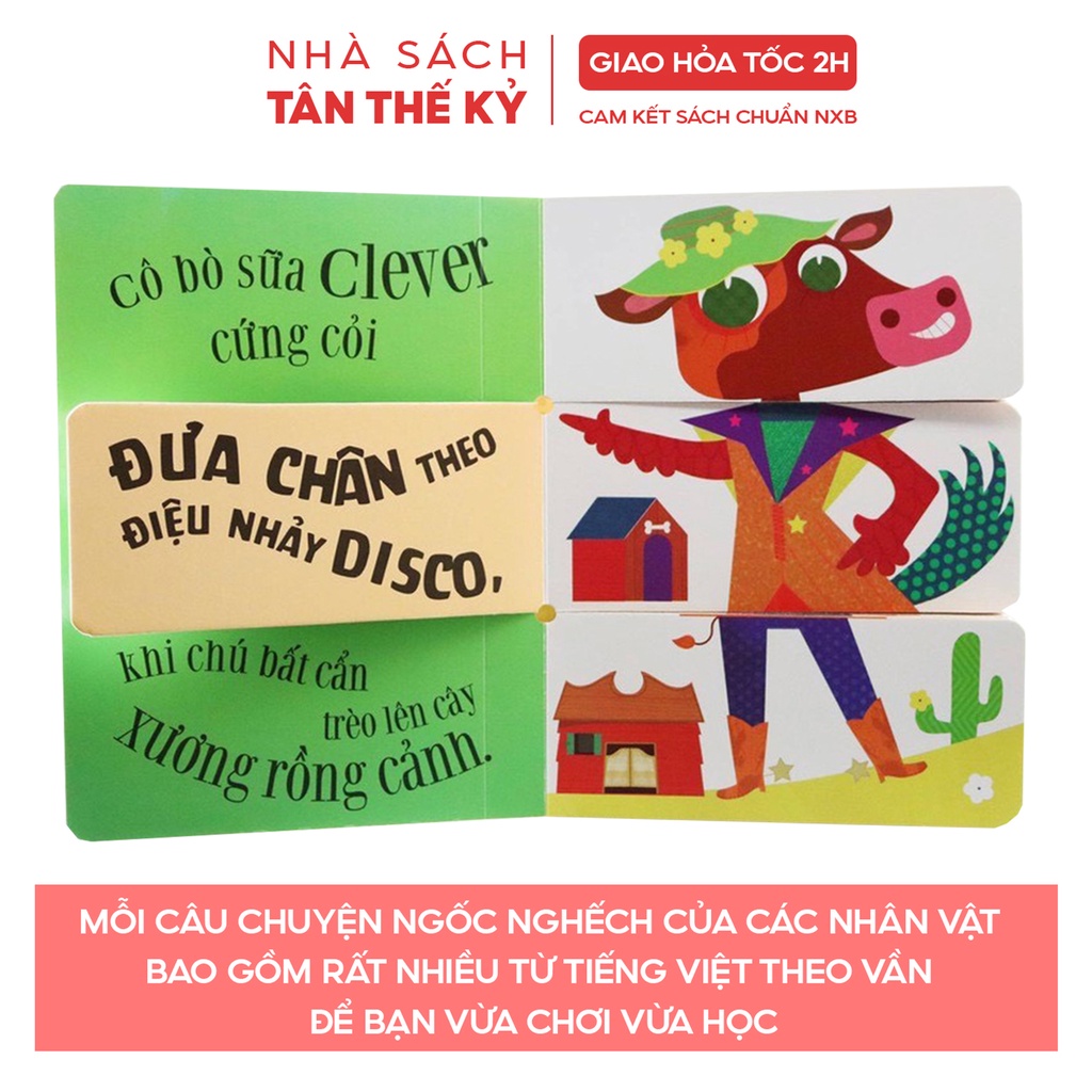 Sách - Muddle and match Lộn xộn mà trật tự tương tác cho bé từ 3-12 tuổi