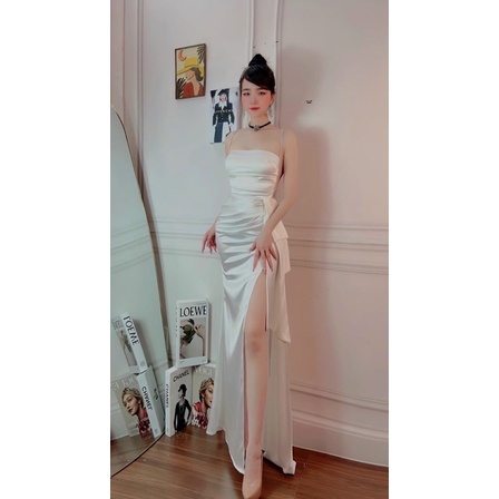 MS1289V ĐẦM BODY HAI DÂY XẺ ĐÙI full size S/M/L/XL