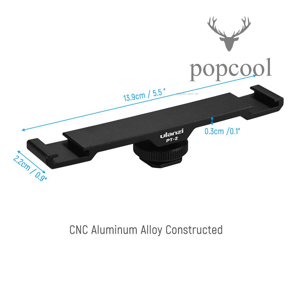 Thanh Đôi Ulanzi PT-2 Mở Rộng Gắn Đèn LED / Mic Cho Máy Ảnh / Điện Thoại Thông Minh / Đèn LED | BigBuy360 - bigbuy360.vn