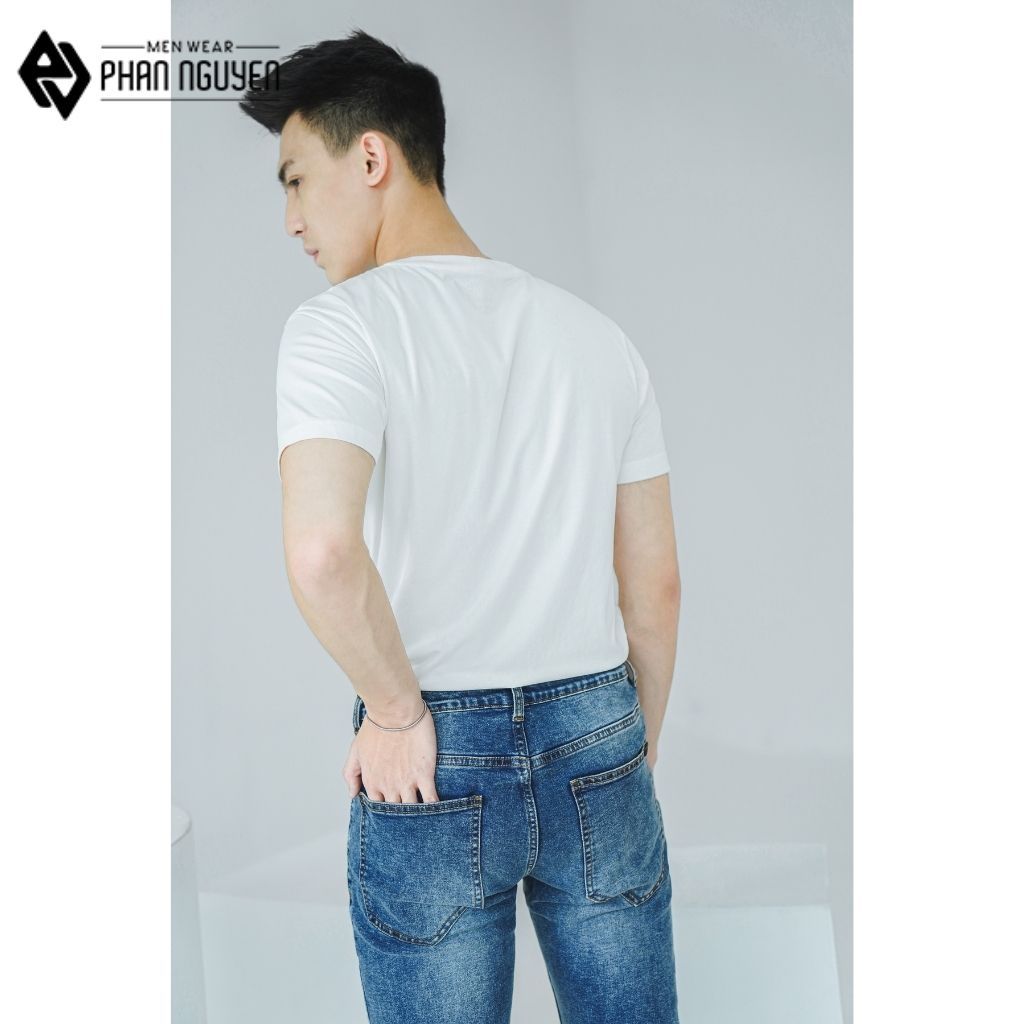 Quần bò nam cao cấp Phan Nguyễn dáng dài, thiết kế trẻ trung, độ bền cao, thoáng mát, phù hợp đi chơi, đi làm QBD.024