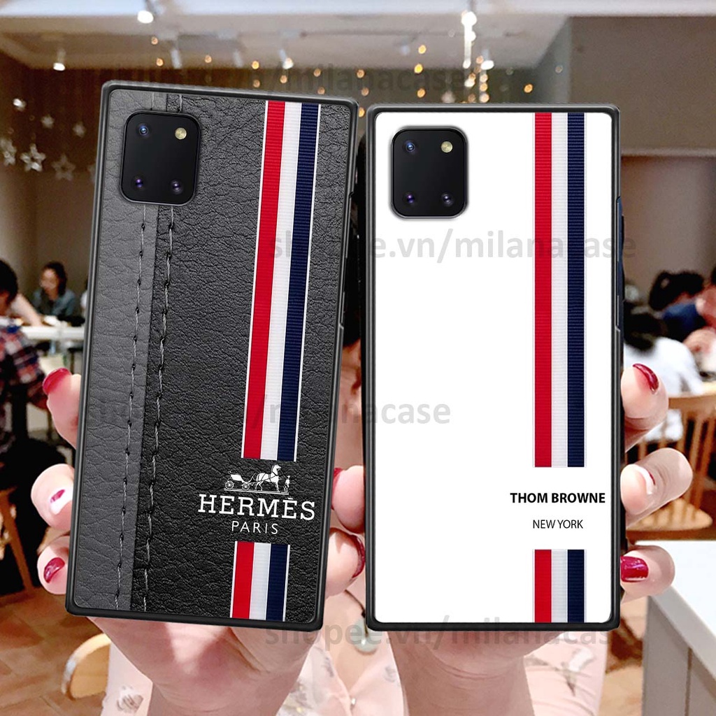 Ốp Samsung Note 10 Lite in hình các thương hiệu nổi tiếng trẻ trung thể thao cá tính