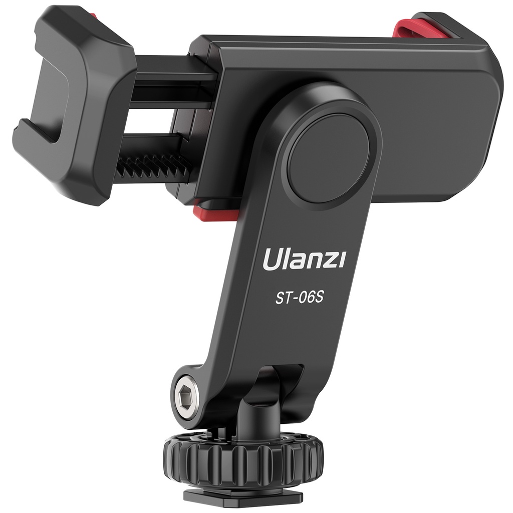 Giá đỡ điện thoại Ulanzi st-06s xoay 360 độ có ngàm kép đa năng hỗ trợ quay video / chụp ảnh / quay Vlog