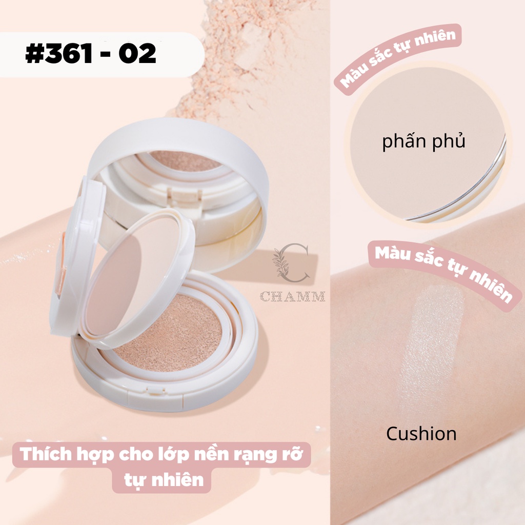 Cushion phấn phủ Gogo Tales Light And Nude kiềm dầu chống thấm nước GT 361 nội địa Trung