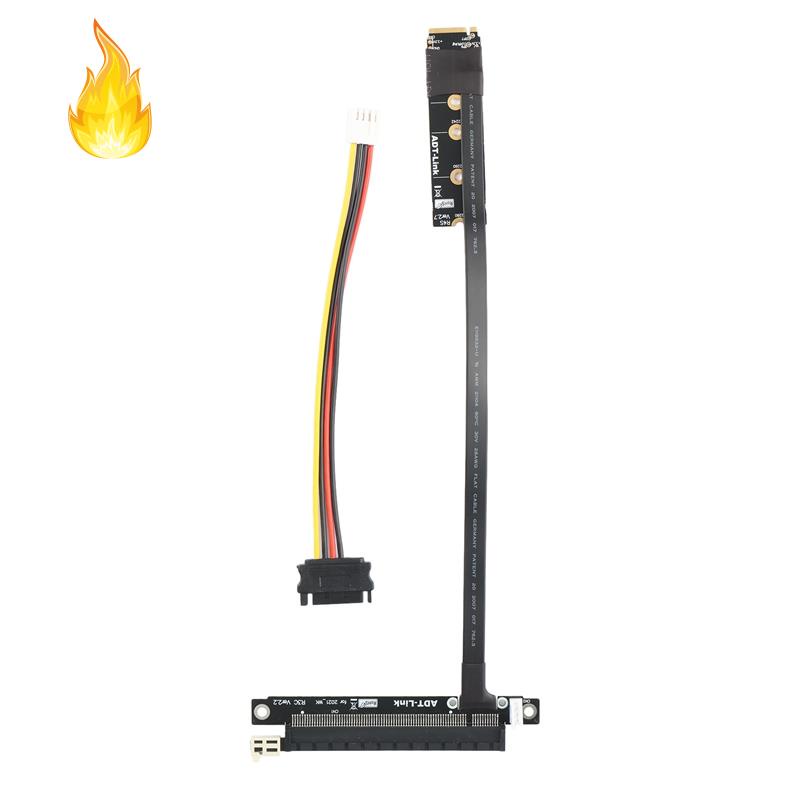 Dây cáp mở rộng M2 NGFF NVME PCIE X4 M.2 4X sang X16
