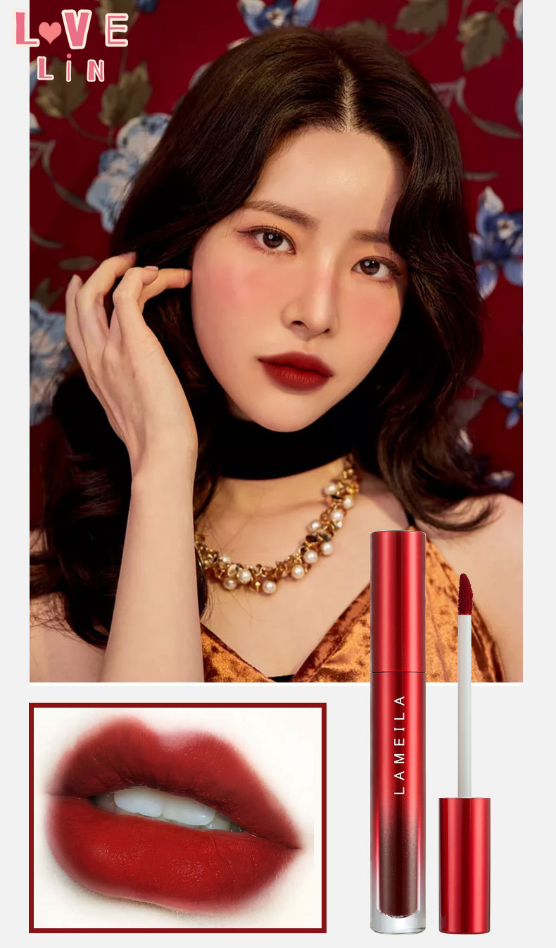 (Hàng Mới Về) Son Kem Dưỡng Ẩm Lâu Trôi Thương Hiệu Lovelin | BigBuy360 - bigbuy360.vn