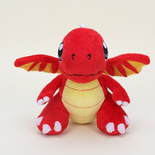 Thú Nhồi Bông Hình Con Rồng Mềm 16cm Dragonvale plush toys Fire Red Dragon soft stuffed doll kids gift