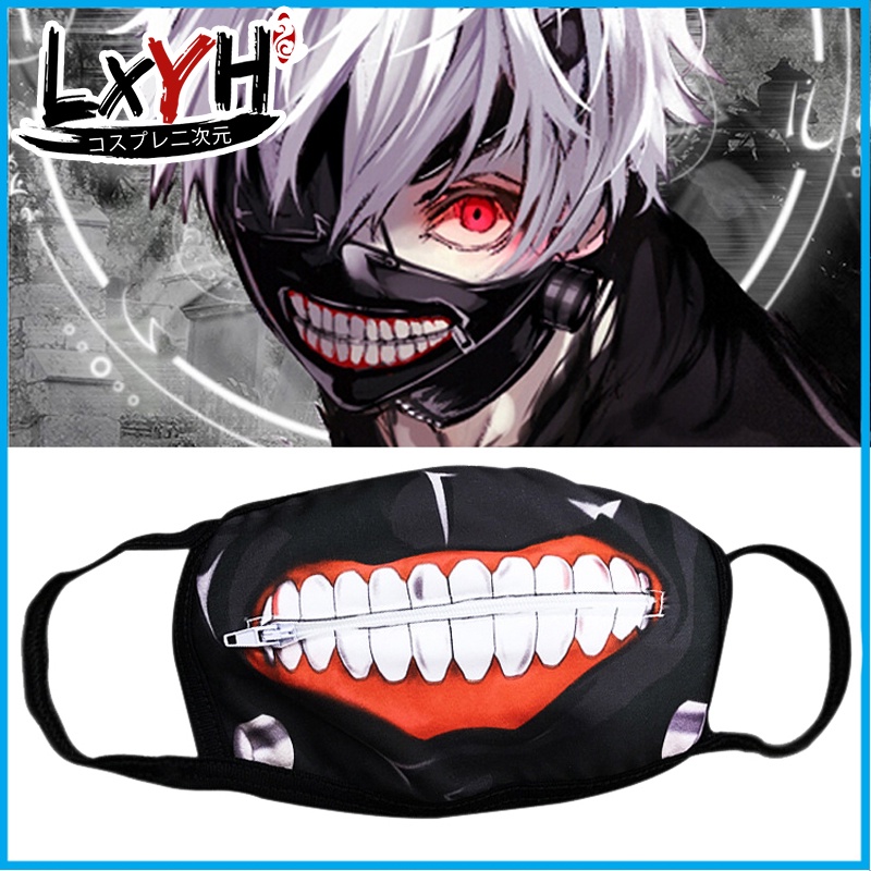 1 Mặt Nạ Hóa Trang Hoạt Hình Tokyo Ghoul kaneki Ken Cá Tính