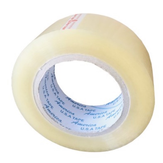 1 cuộn Băng keo trong (333g cuộn) khổ 48mm, 200yard, độ dính 50mic.