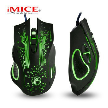 Mouse Gaming IMICE X9 Dây dù - Led 7 màu