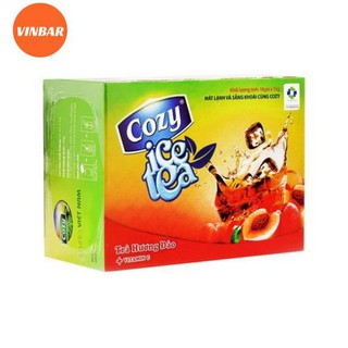 Trà Đào hoà tan Cozy hộp 18 gói