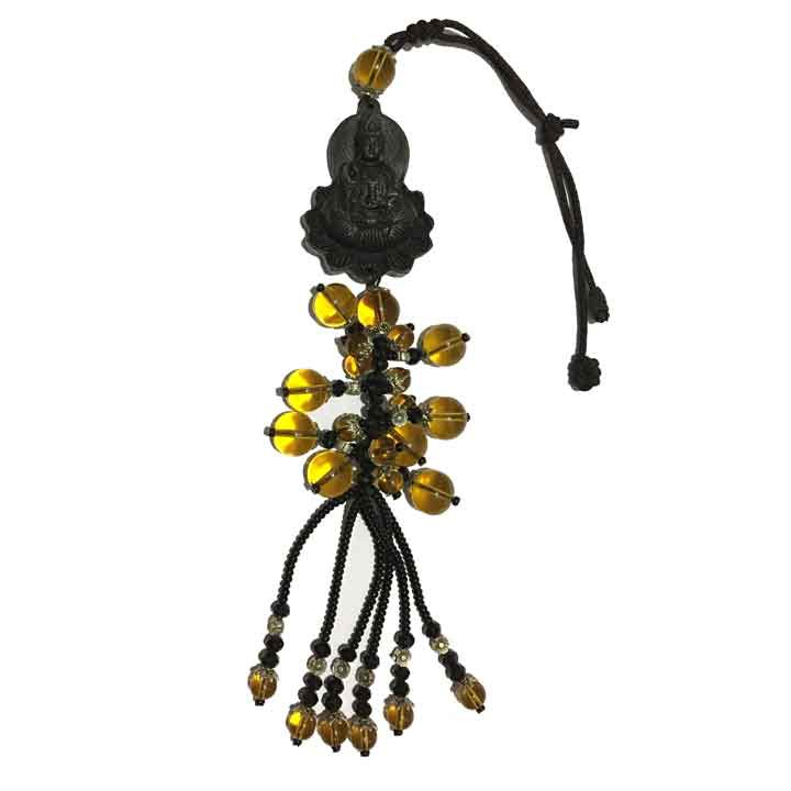 [Quan Âm Bồ Tát] Dây Treo Trang Trí Cho Ô Tô Phong Thủy-May Mắn-Tài Lộc - Quan Âm Bồ Tát