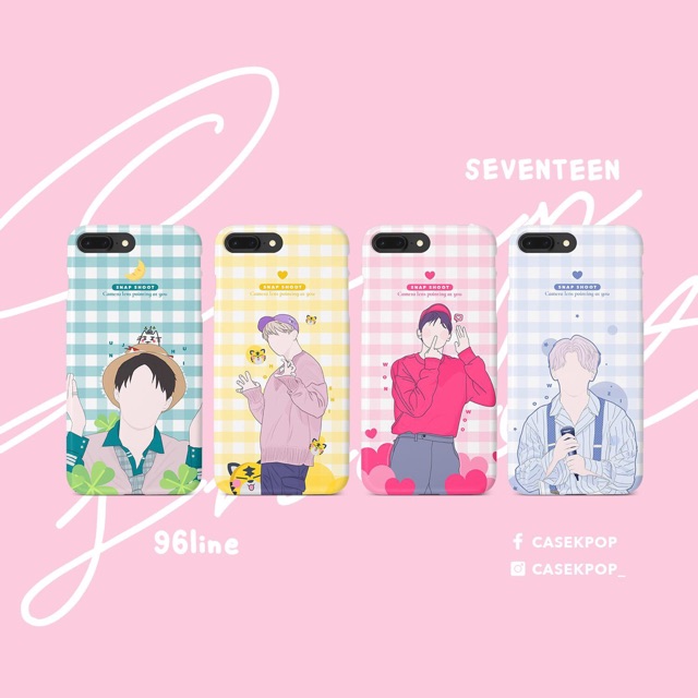 [THIẾT KẾ ĐỘC QUYỀN] Ốp lưng SEVENTEEN ART - SNAP SHOOT