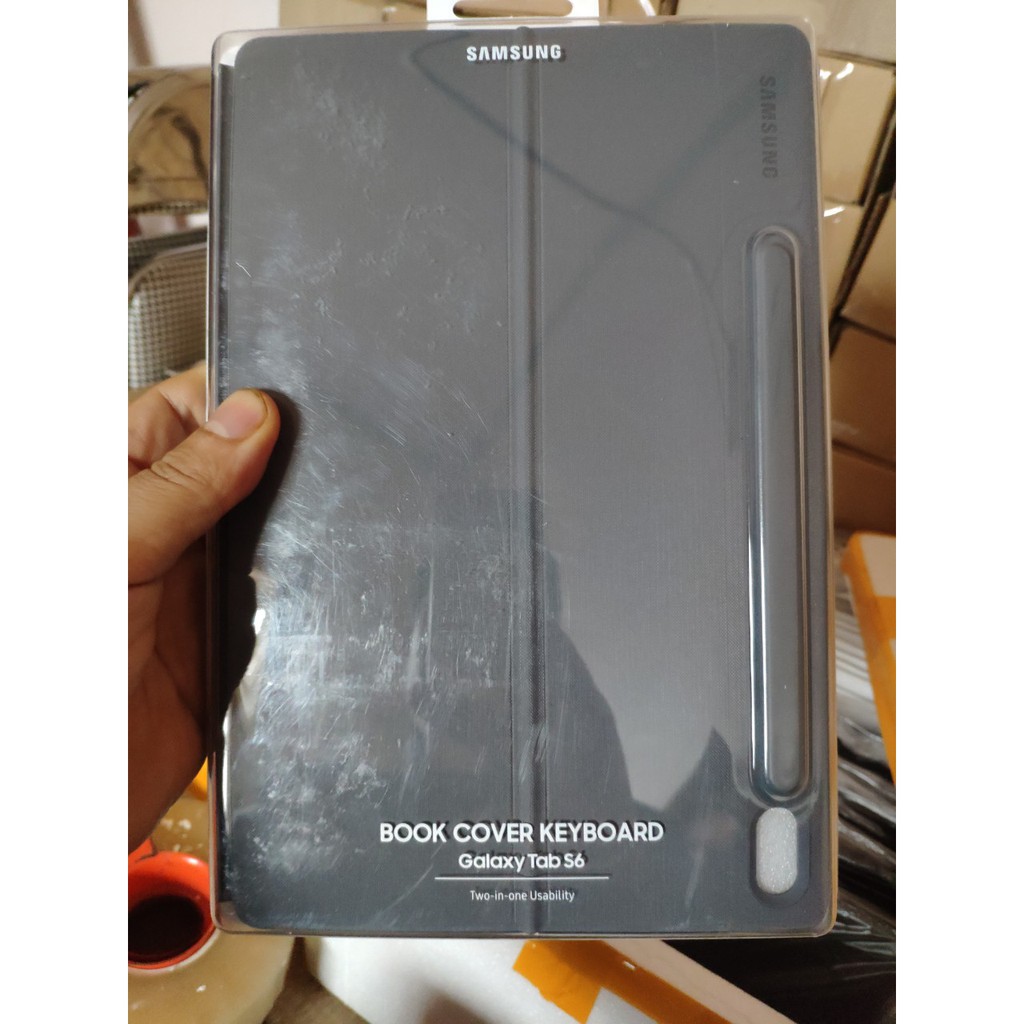 Bàn phím không dây Samsung Galaxy Tab S6 Book Cover Keyboard EF-DT860 - Hàng Chính Hãng