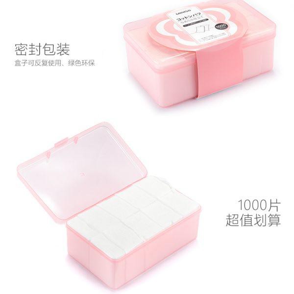 Hộp Bông Tẩy Trang Miniso Loại 1000 Miếng