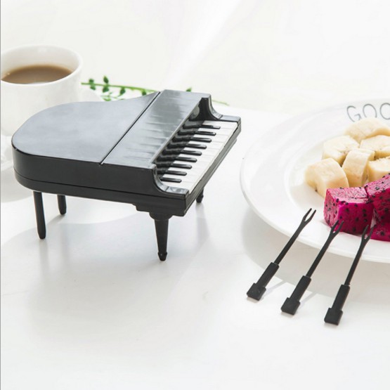 Bộ Xiên Dĩa Piano Bằng Nhựa GD497