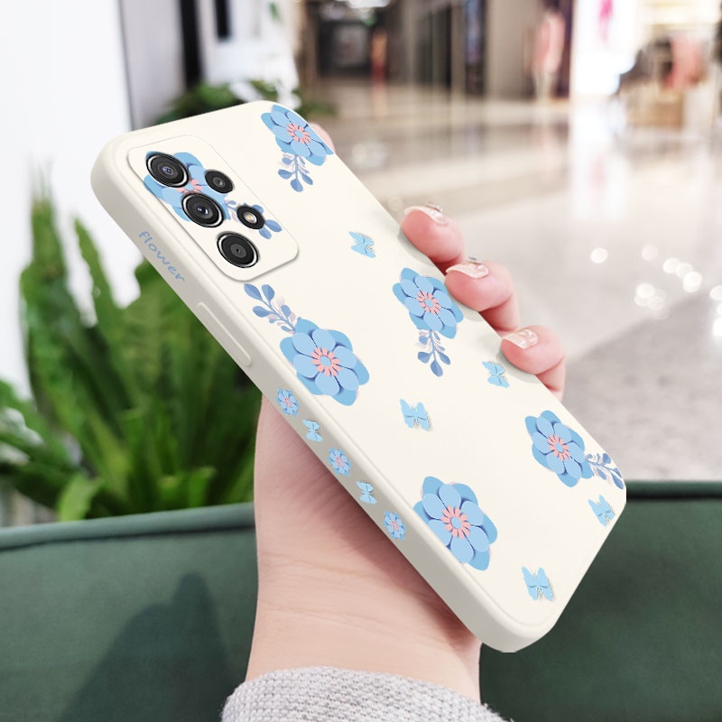 Ốp Điện Thoại Hình Hoa Cho Samsung Galaxy A72 A52 A52S A42 A32 4G 5G