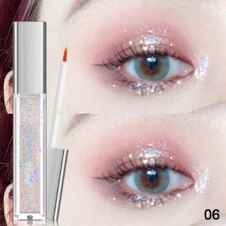 COD Liquid Eye Shadow Eye Shadow 6 Color Fast Dry Women Fashion Glitter Diamond Shimmer Liquid Eyeliner