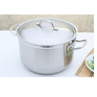 Nồi luộc gà inox 430 bếp từ 3 đáy Fivestar Standard nắp inox 30cm.tặng 1 vá canh inox