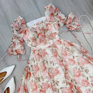Váy hoa bồng công chúa