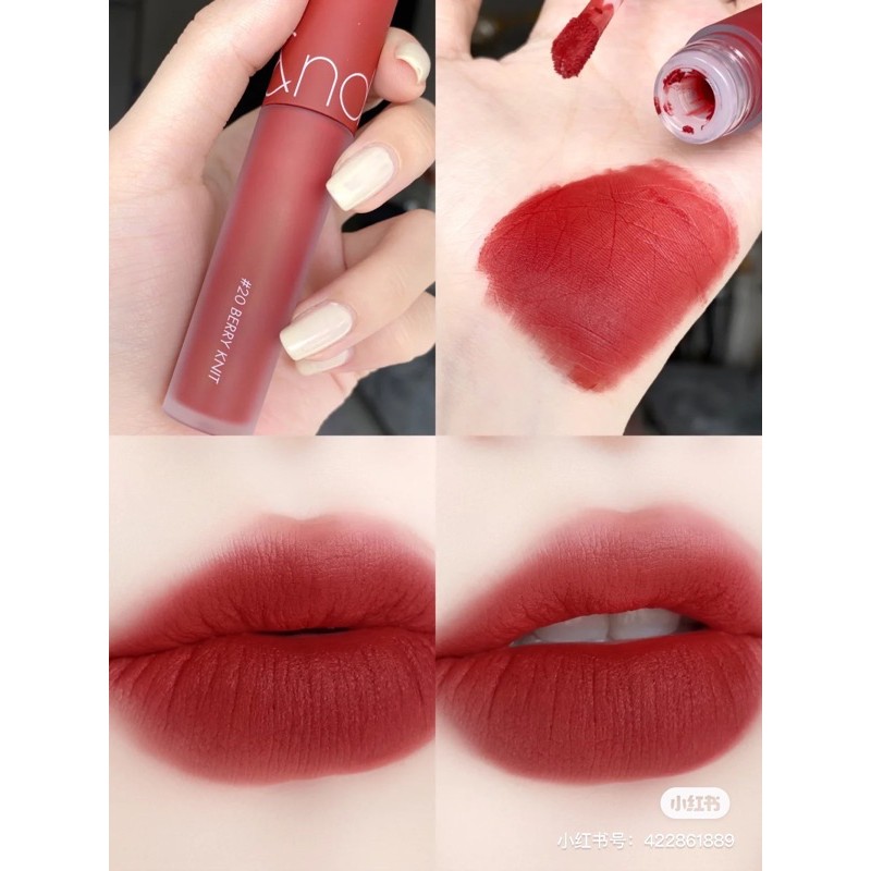 [MÀU 18-21] Son Romand Zero Velvet/Juicy Lasting Tint 5.5g