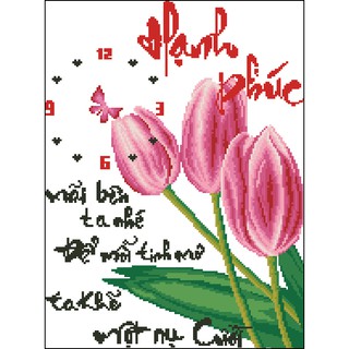 Tranh Thêu Chữ Thập Hạnh Phúc 19