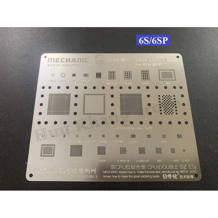 Vỉ làm chân iphone 5g-12promax | Mechanic