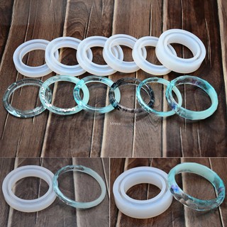 Khuôn Silicone tròn dùng làm vòng đeo tay handmade
