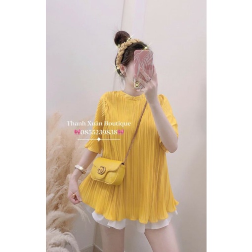 Áo dập ly siêu Hot hàng 1 lớp ạ ảnh thật trải sàn