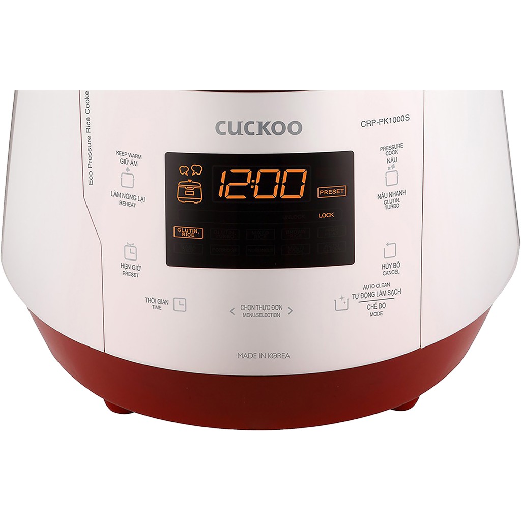 Nồi cơm điện Cuckoo 1.8 lít CRP-PK1000S